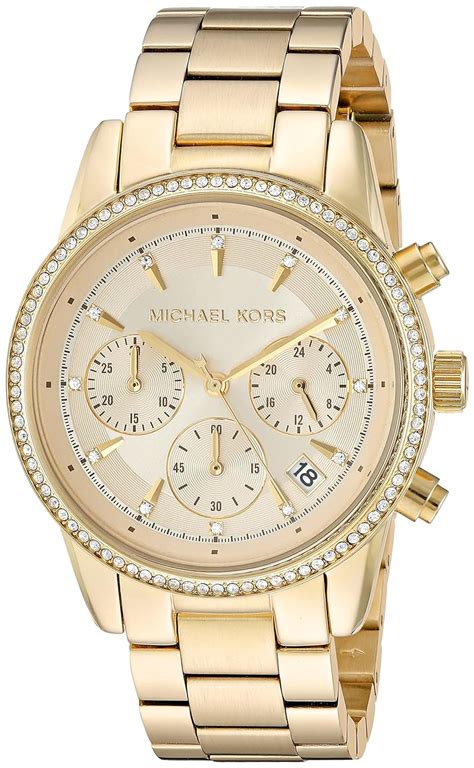 michael kors crystal watch|mk6356.